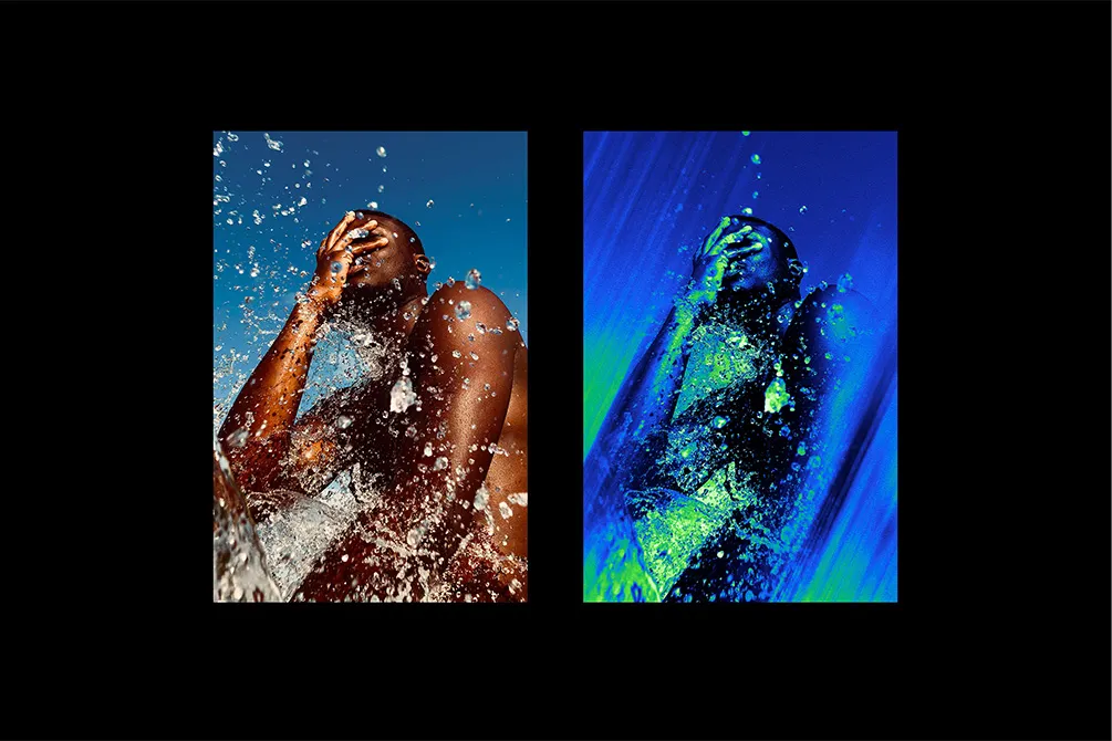 Acid Motion Poster Photo Effect