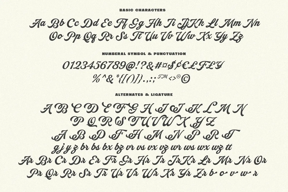 Nineties Party Club - Retro Bold Sans & Script Font Duo
