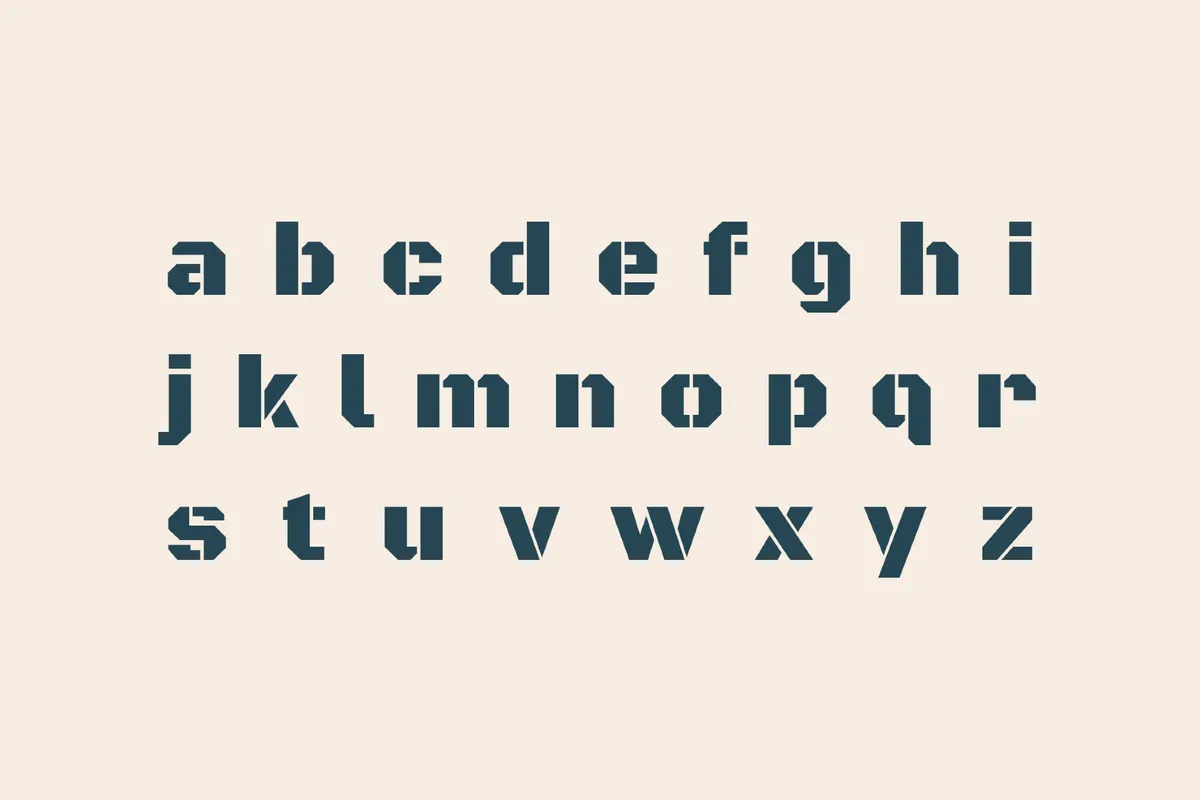 Black Ops One - Military Stencil Font