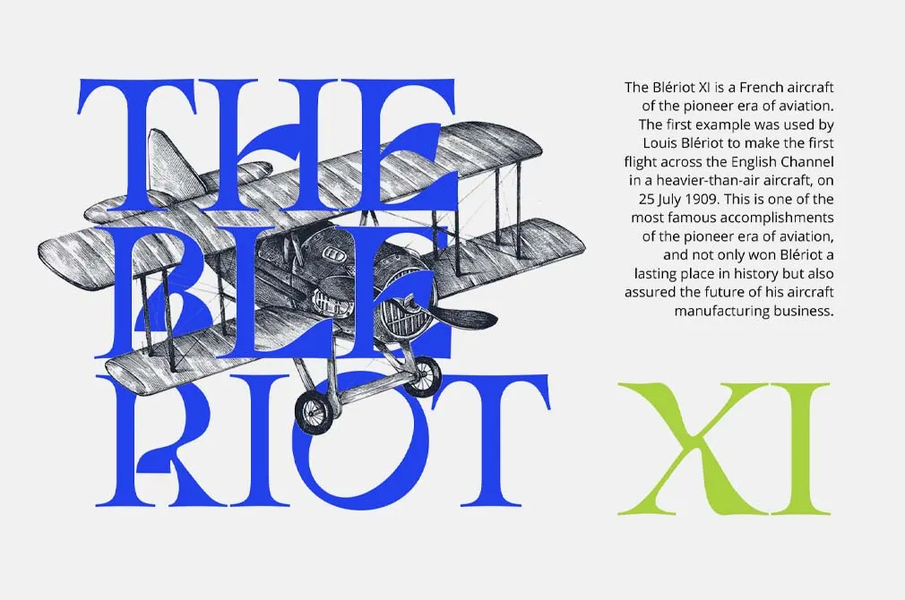 Eitencia Display Serif