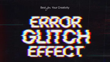 Error Glitch Text Effect