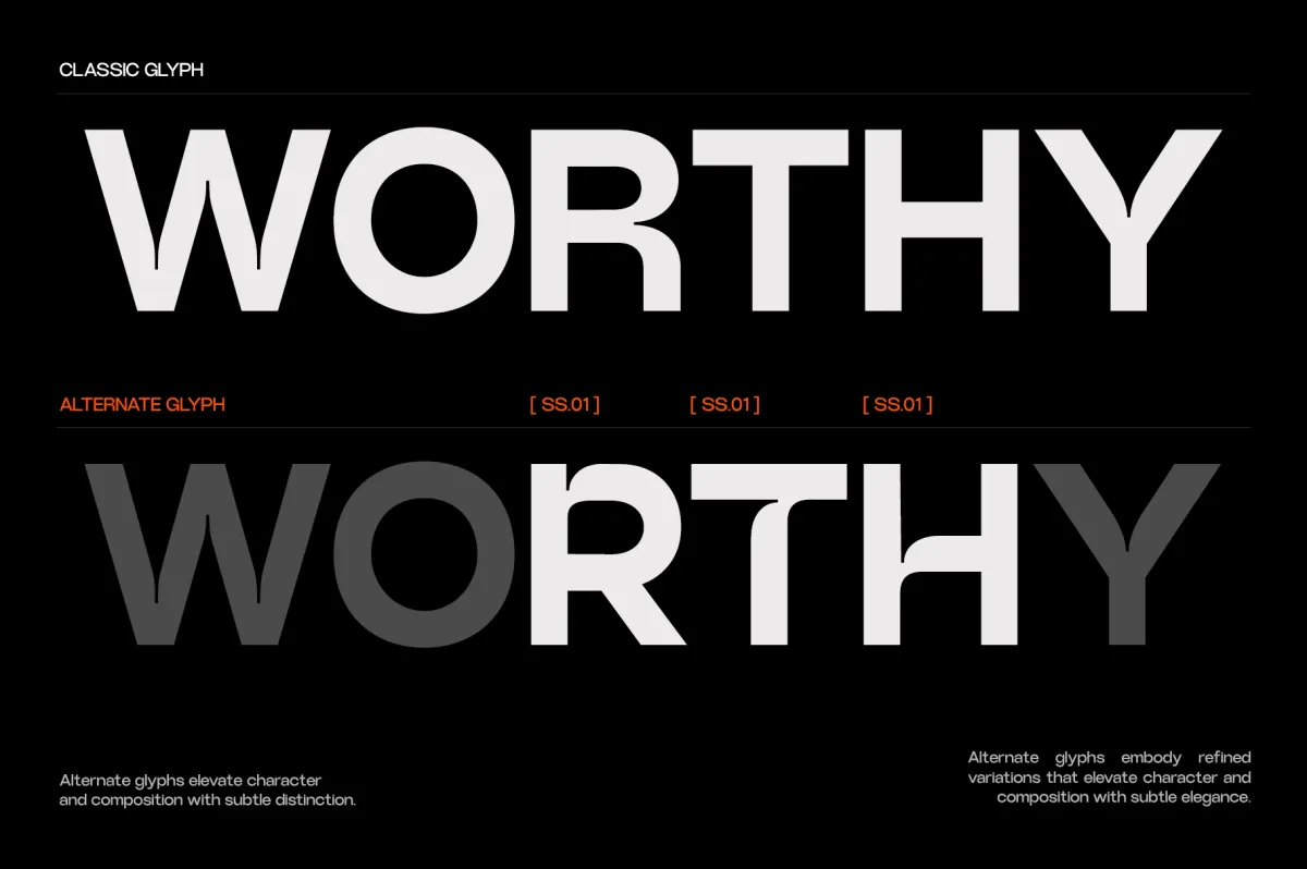 GC Akihiko - Modern Geometric Sans Serif Font