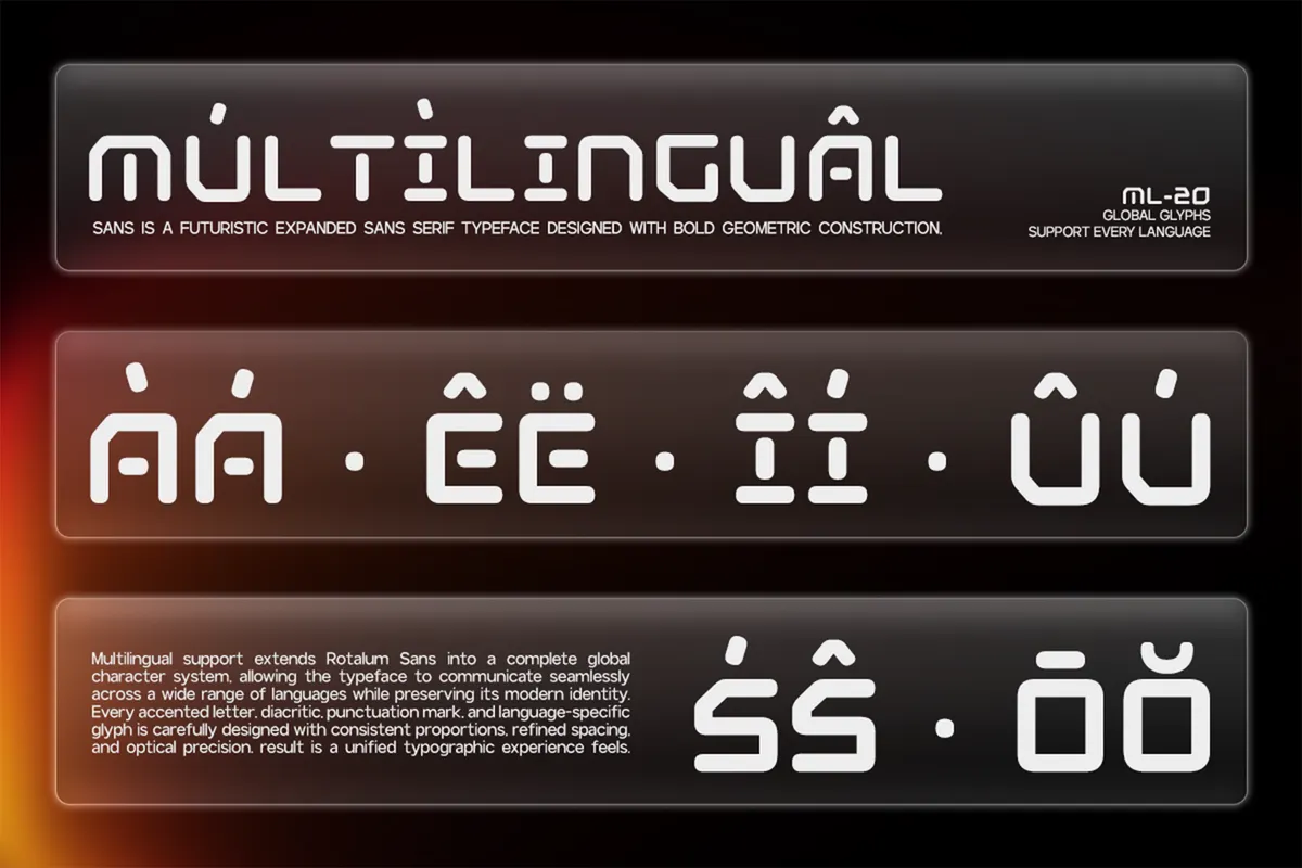 GC Adge - Futuristic Variable Tech Sans Font