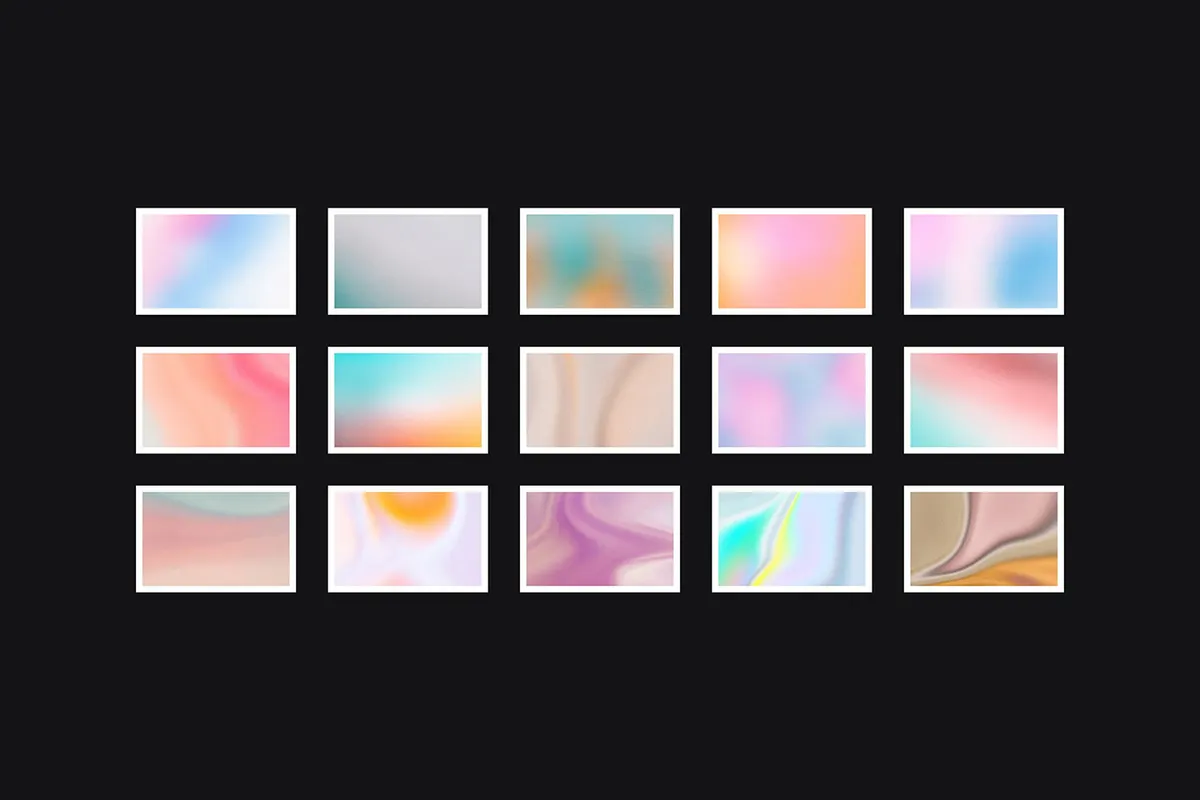 Nebula Abstract Gradient Textures