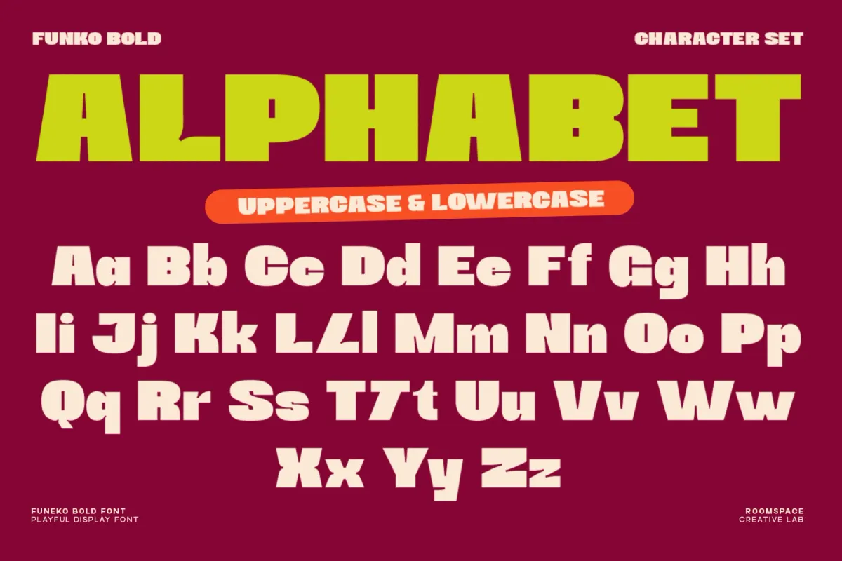 Uneko Bold – Playful Chunky Display Font