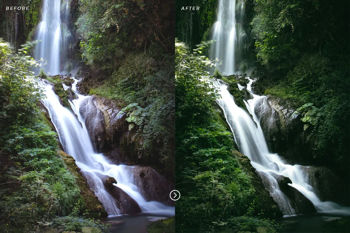 Moody Green Lightroom Presets