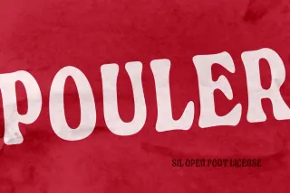 Pouler Font