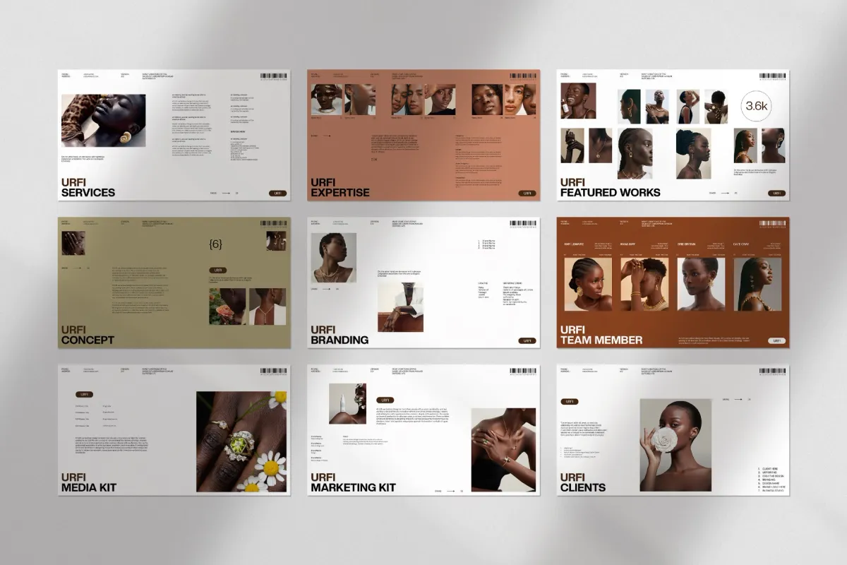 URFI-Brand Portfolio Presentation Template