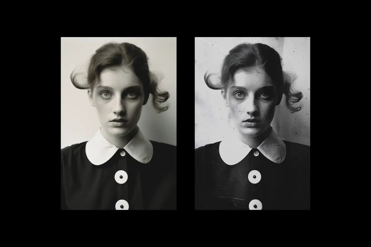 Retro Film Poster Photo Effect