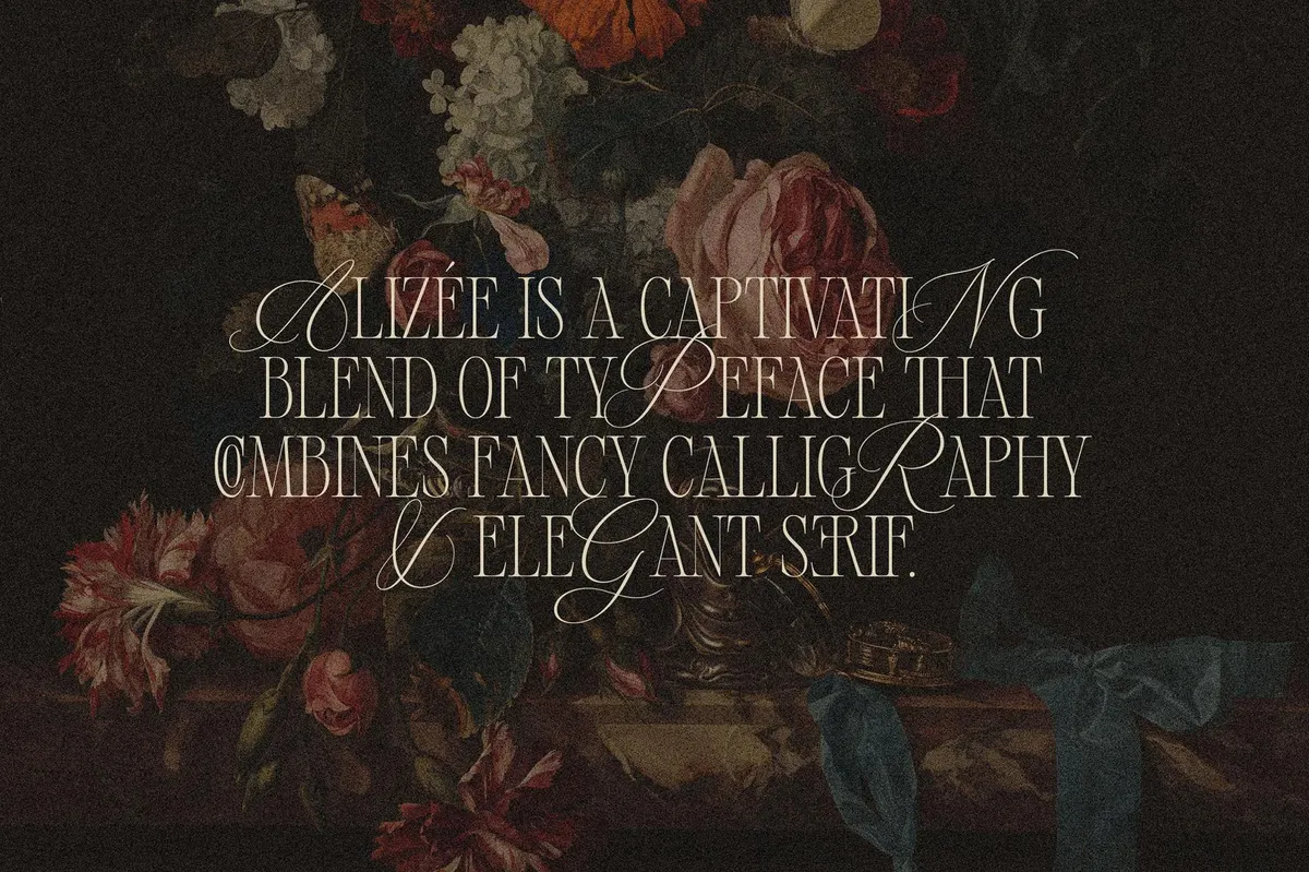 Alizee — Classy Hybrid Serif