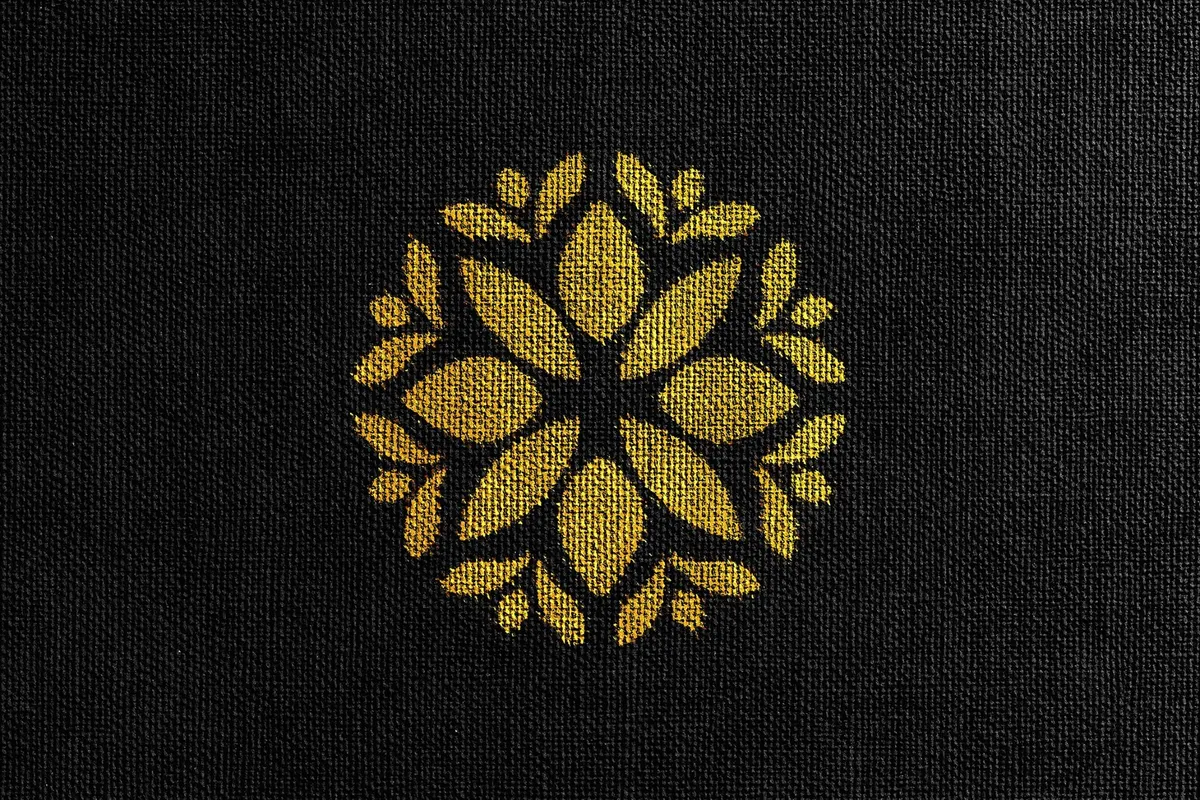 Fabric Printing Text Effect