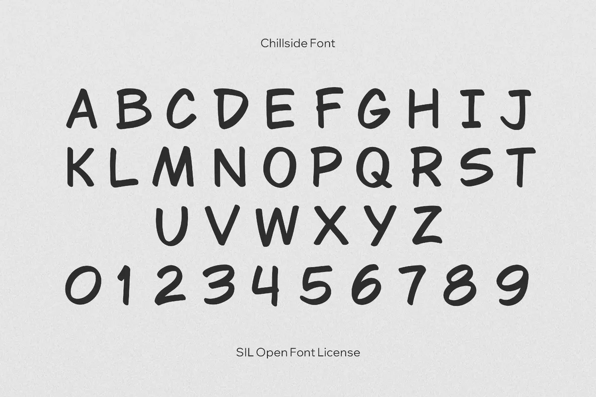 Chillside Font