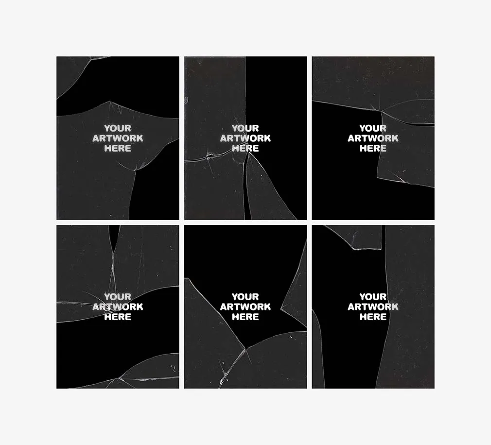 BROKEN GLASS Textures & Mockups Vol.2