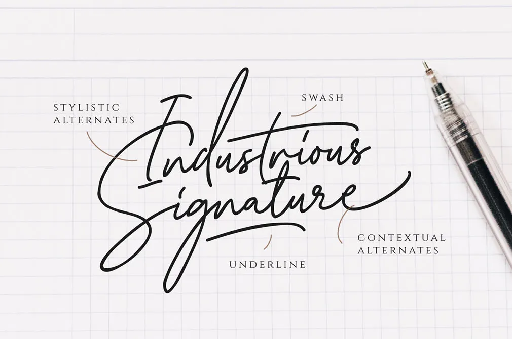 Katherine Signature Font