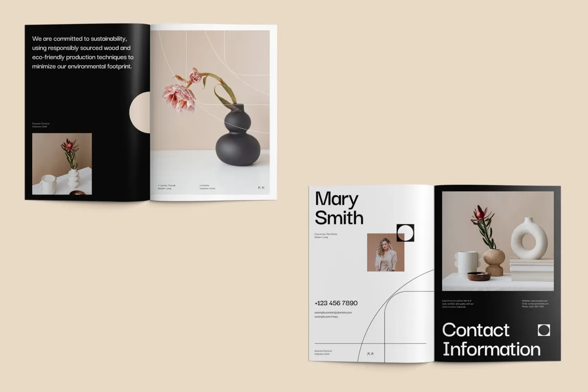 FURR - Furniture Product Catalog Indesign Template