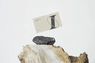 Cardboard Business Card Mockup