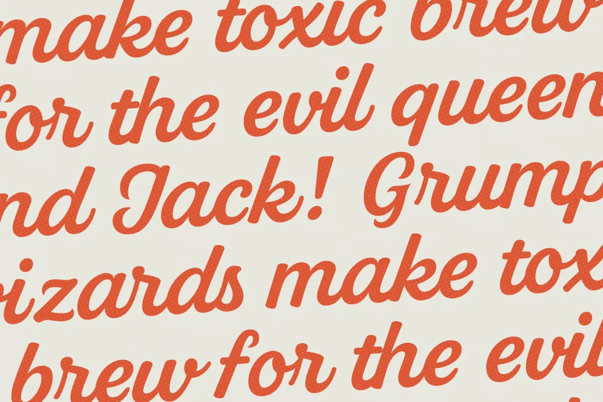 Veylaph - Bold Retro Script Font