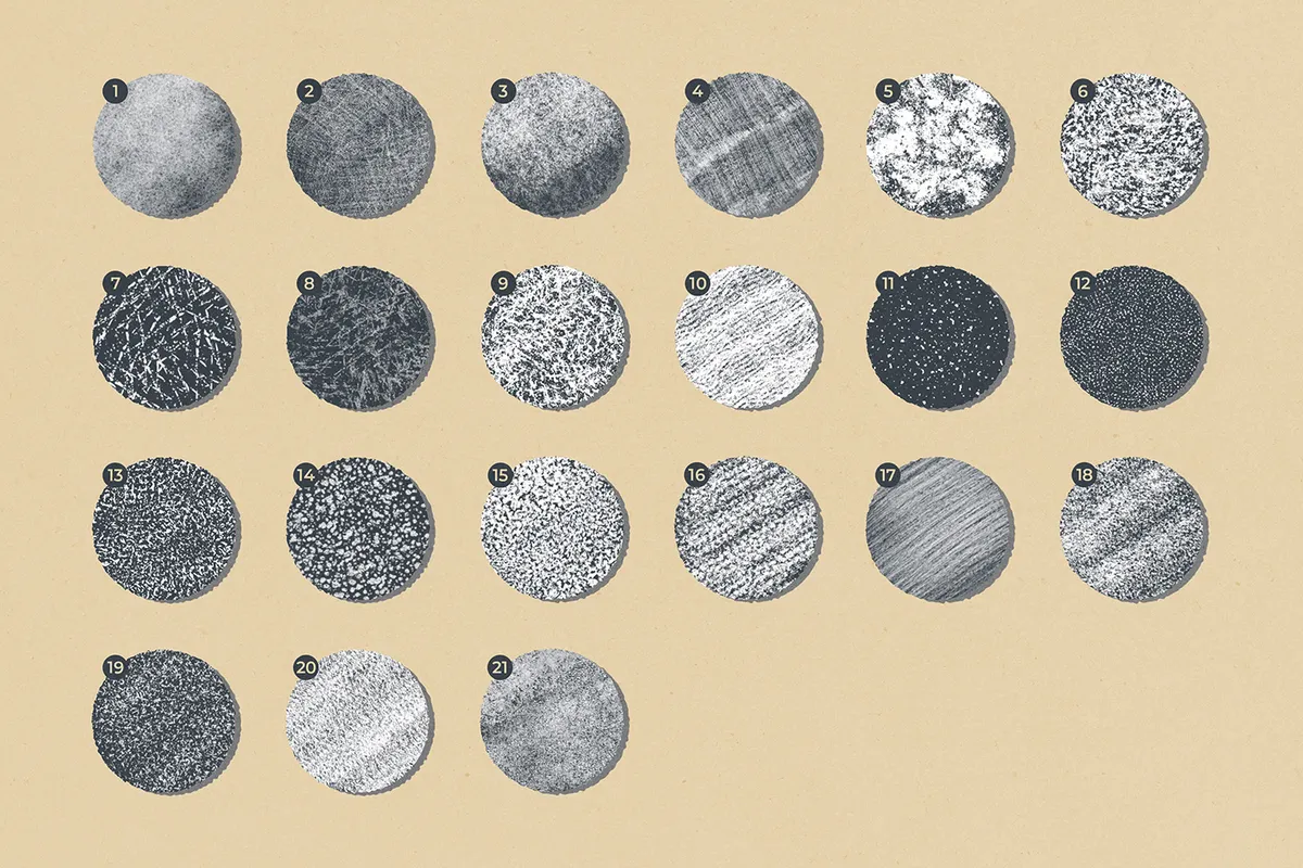 Tinge Texture Photoshop Brushes