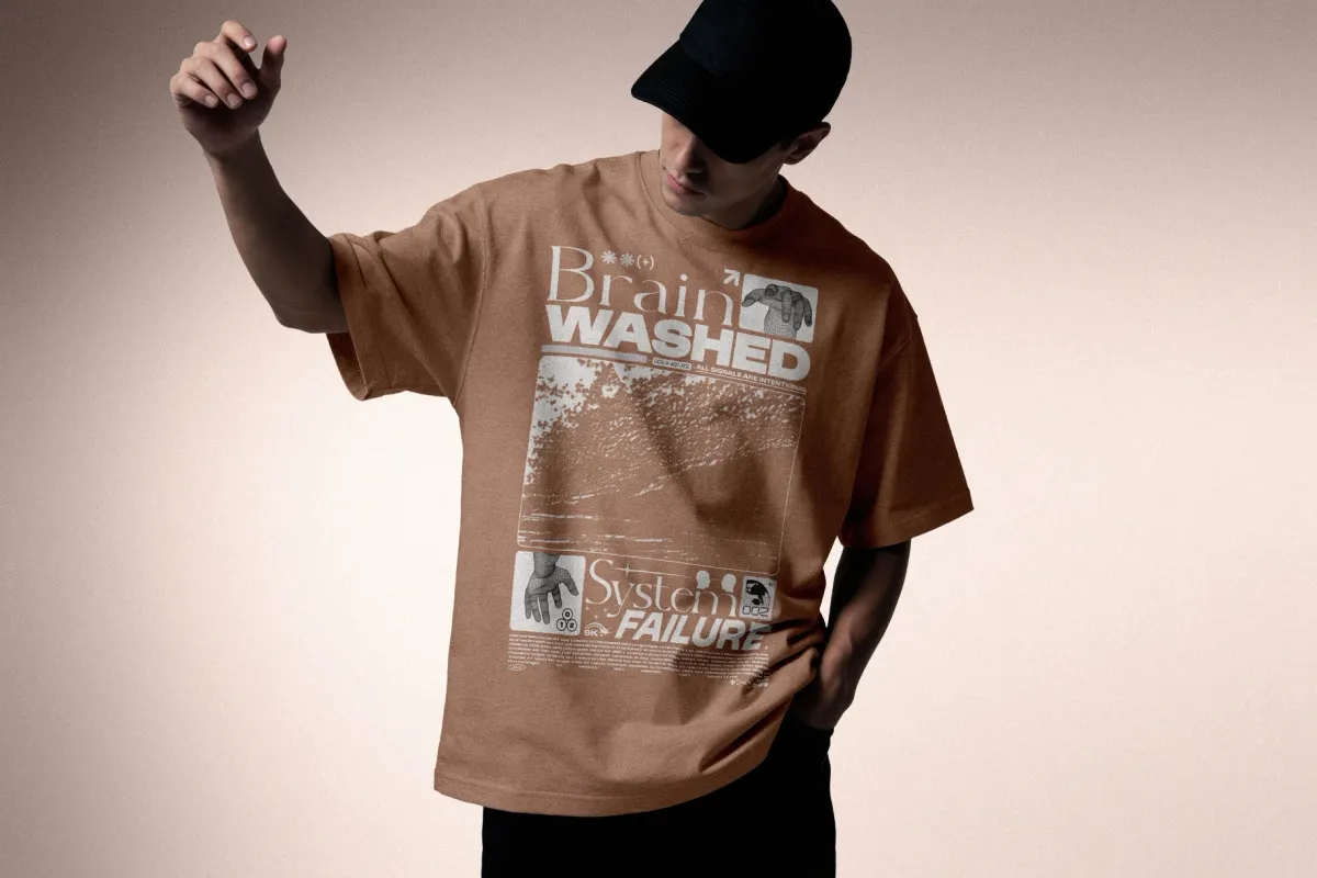 Apparel Branding T-Shirt Mockup