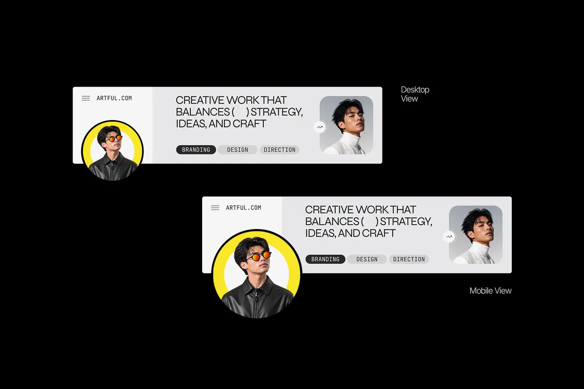 LinkedIn Portfolio Template Pack - Portuu