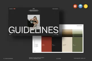 Minimal Brand Identity & Guidelines Presentation