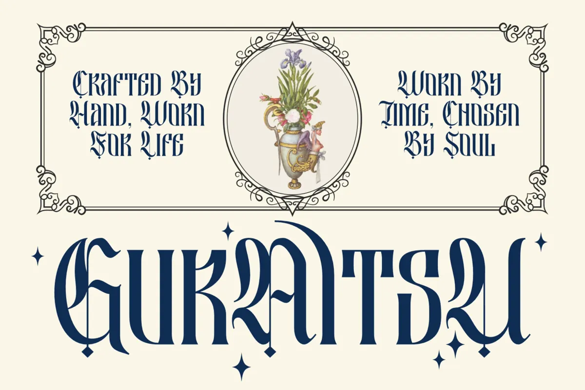 Besquen - Modern Blackletter Font