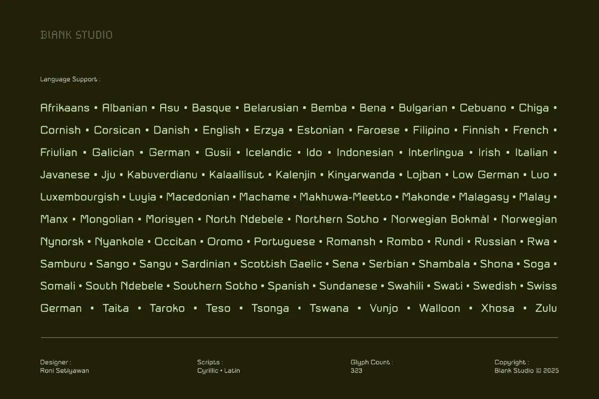 Modex Sans - Geometric Sans Serif Font