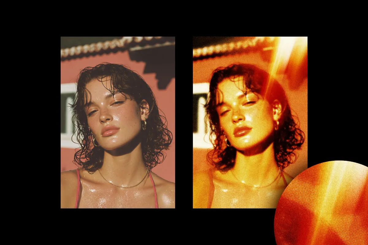 Old Sunny Overlay Photo Effect