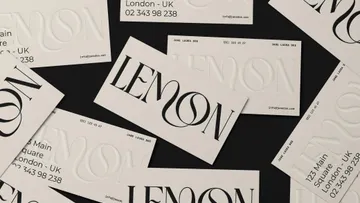 LEMON Business Card Mockup
