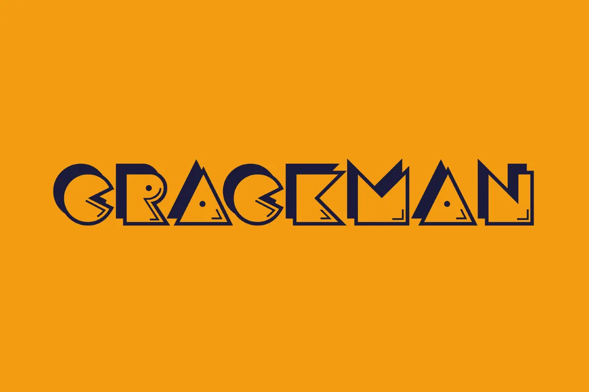 Crackman - Video Game Font Family