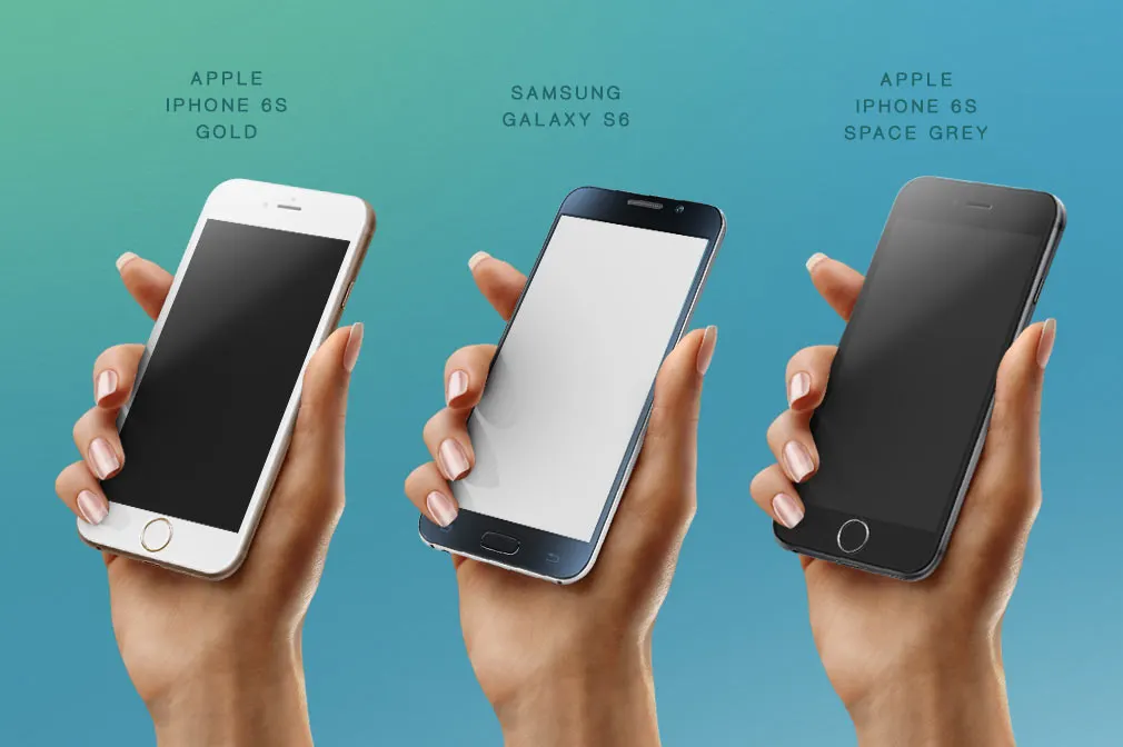 iPhone 6 / Android Mockup