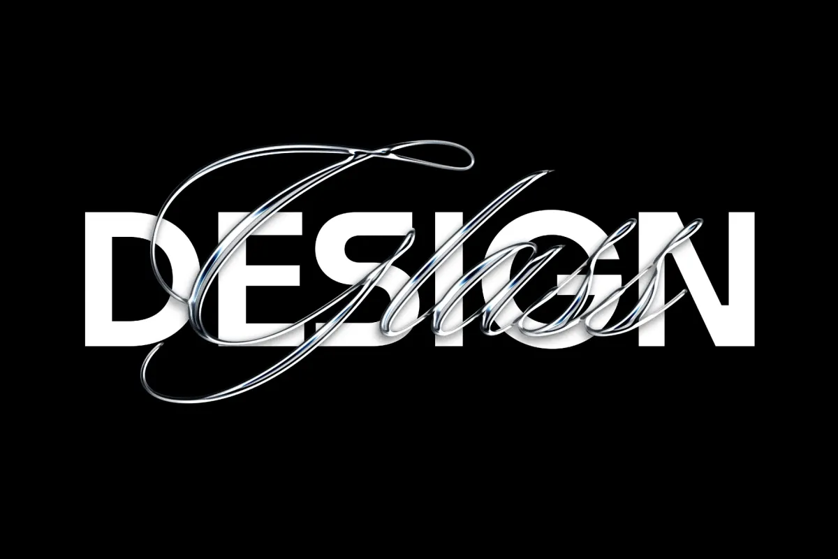 Glass Text & Logo Effect