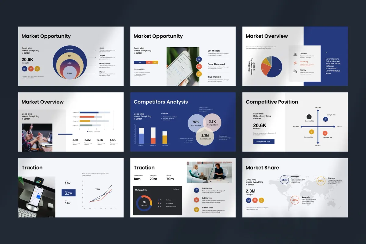 Business Pitch Deck Template