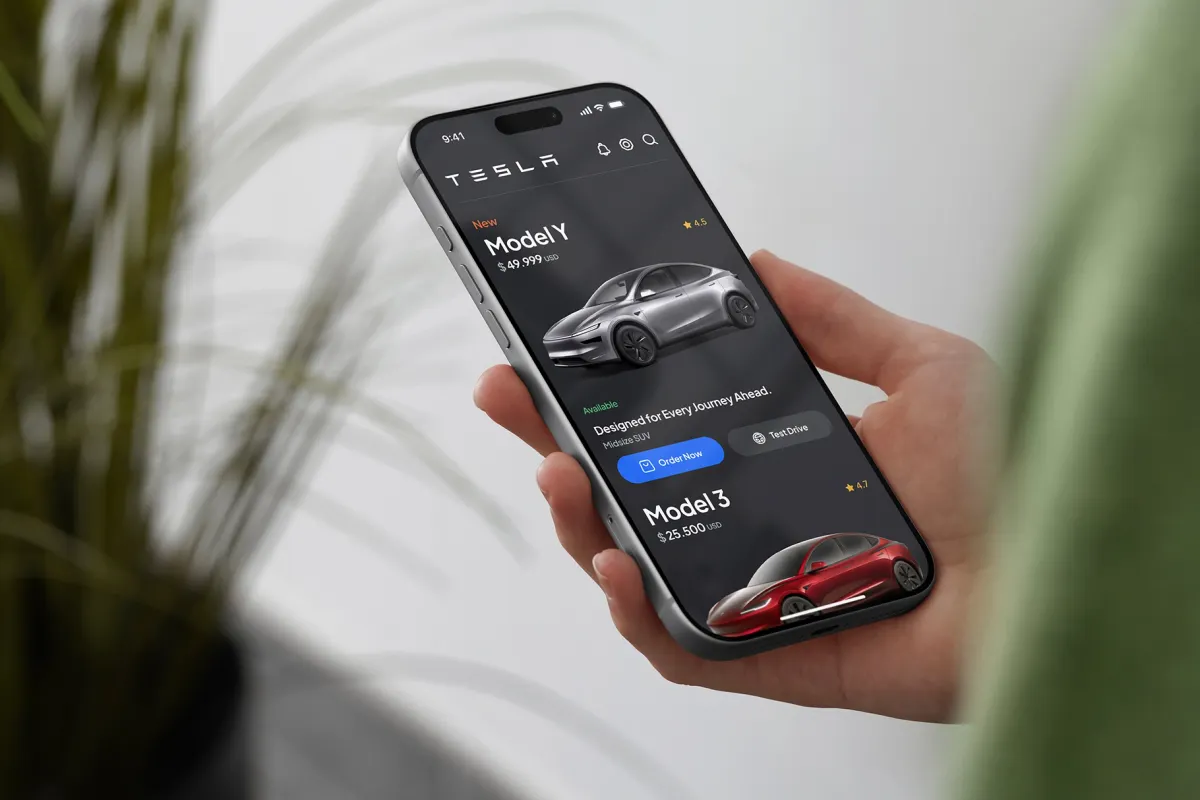 Handheld iPhone 17 Pro Mockup