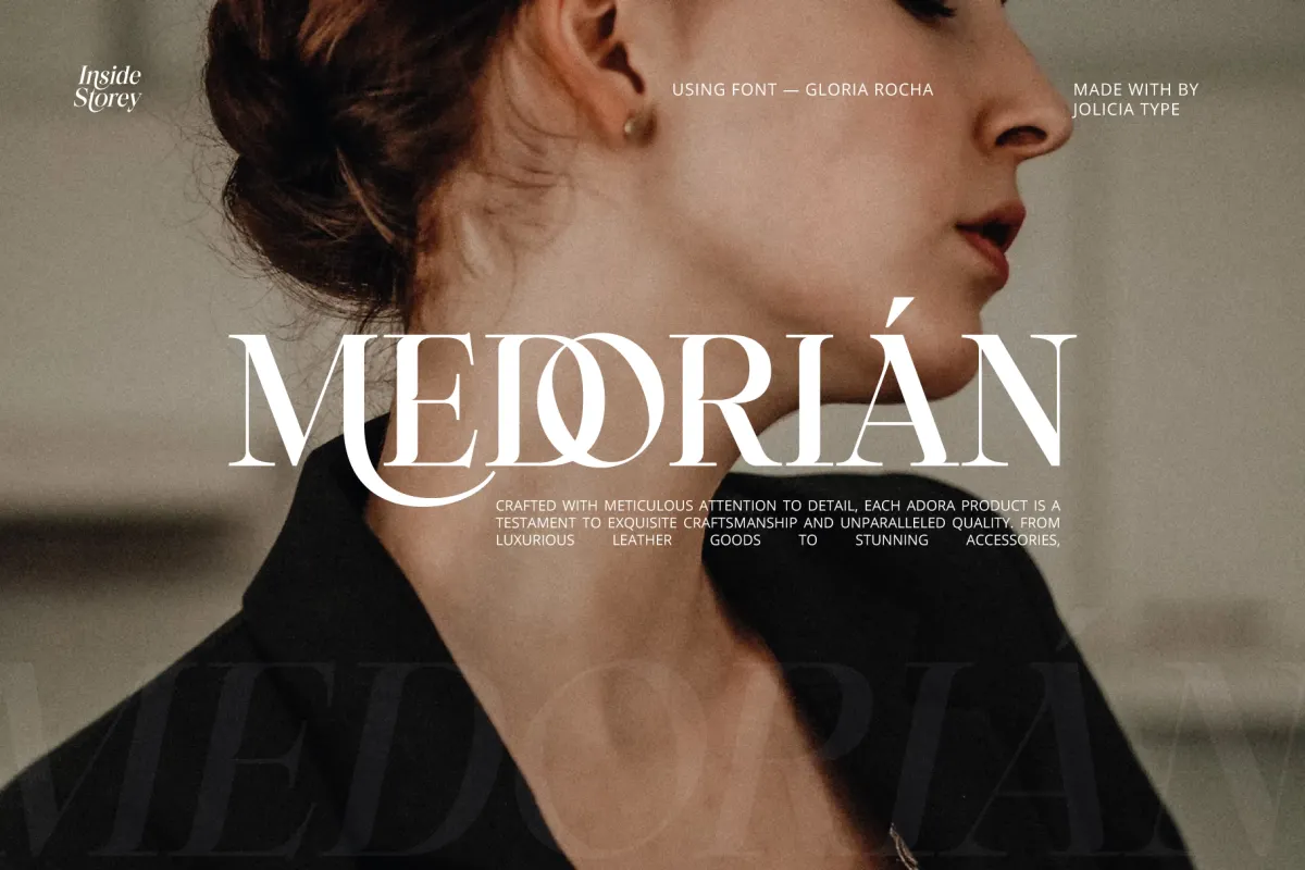 Gloria Rocha - Elegant Glamour Serif Font