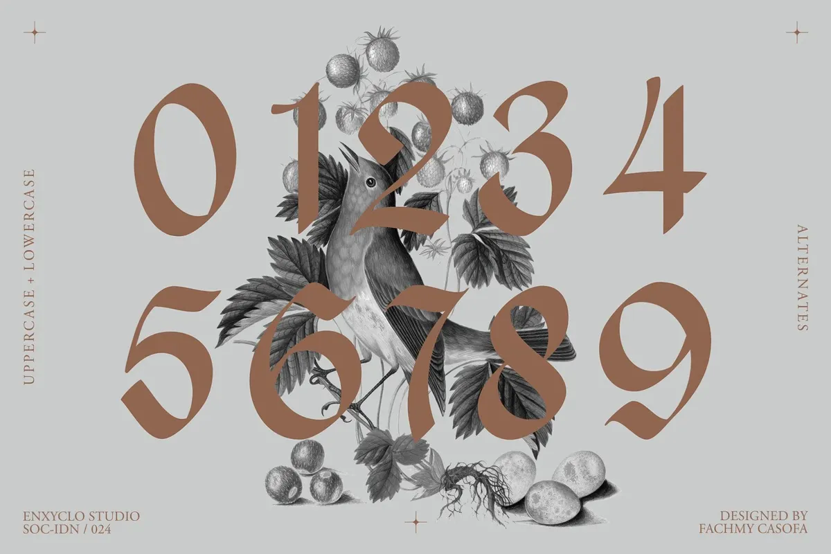 NCL Enigmatic Waesbendiy — Blackletter Font