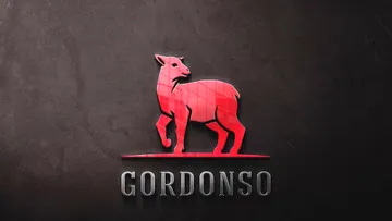 Red Glass Logo Mockup