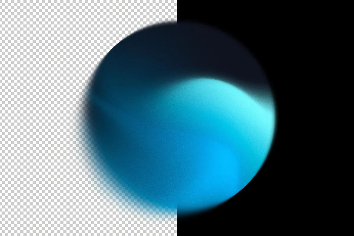 Grain Gradient Texture Shapes