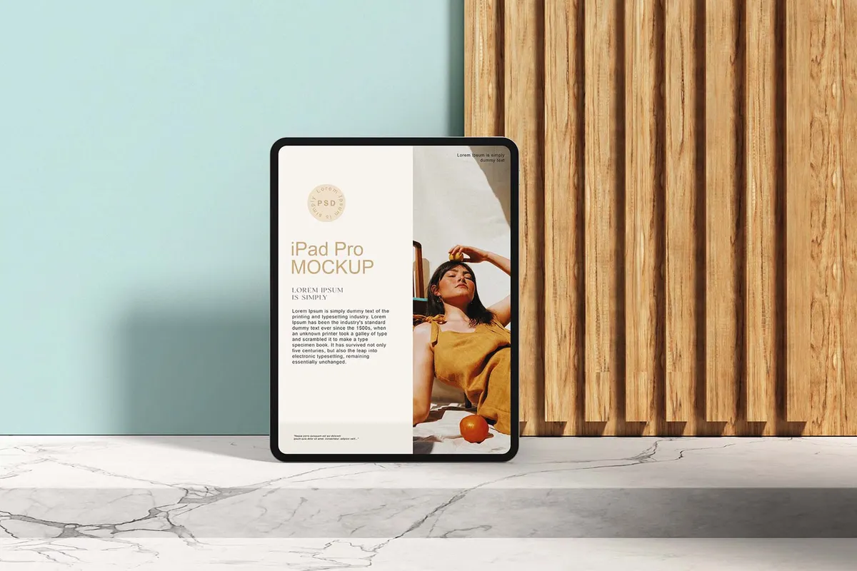 iPad Pro Mockup Vol. 1