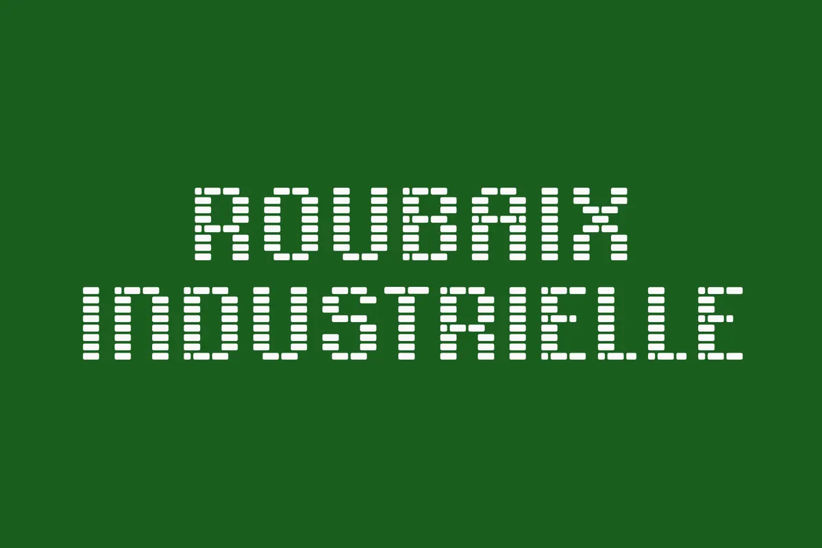 Roubaix Industrielle - Brick Font Family