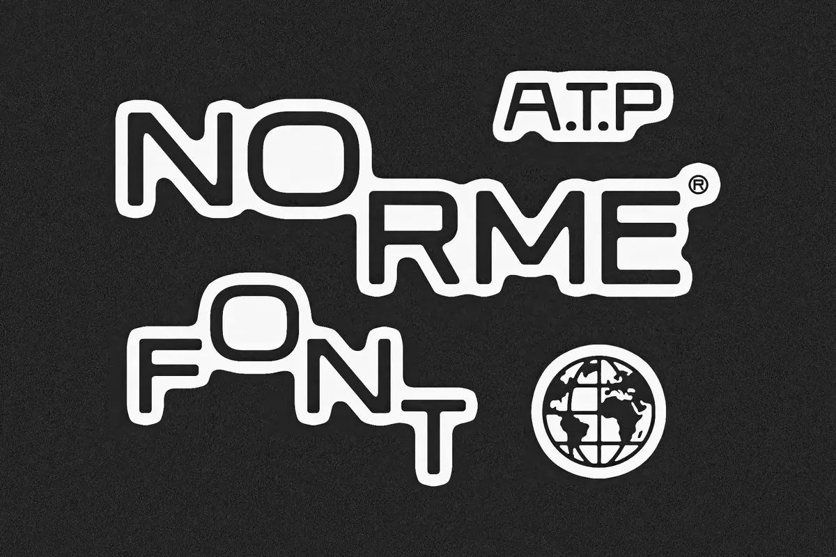 Norme - Geometric Display Font