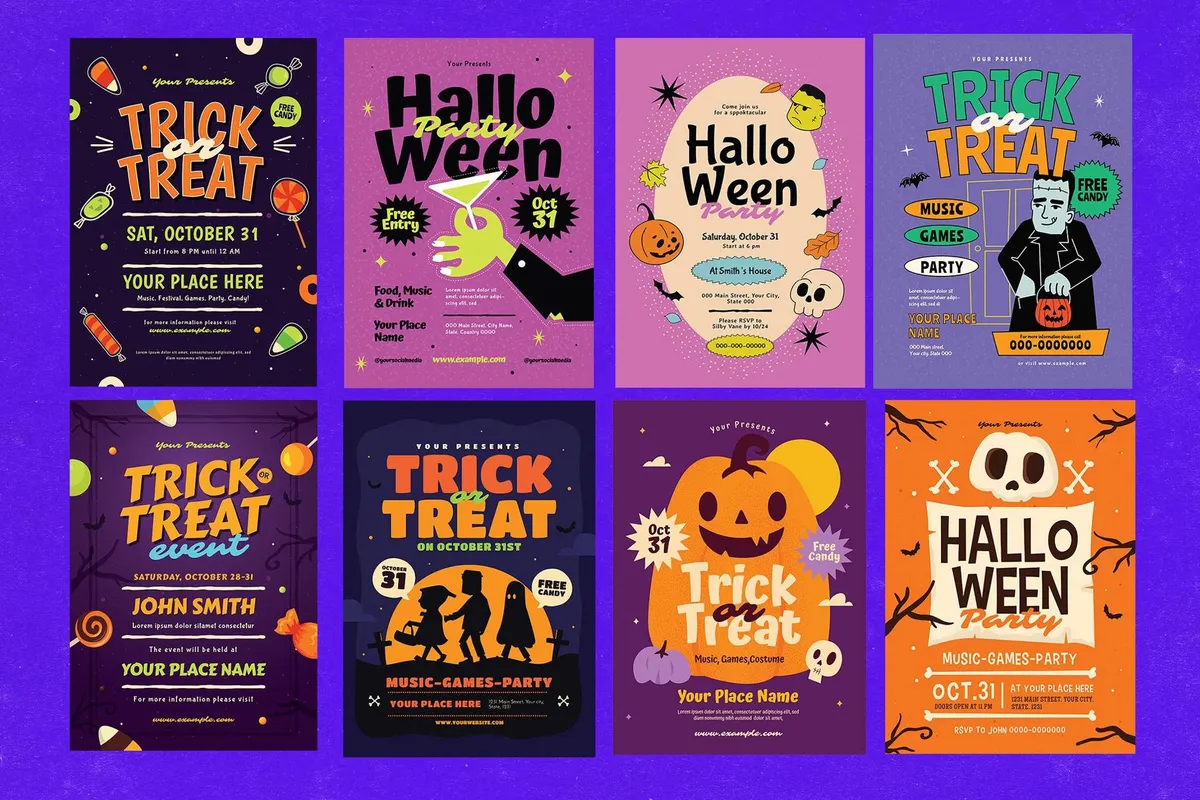 Halloween Flyers Bundle