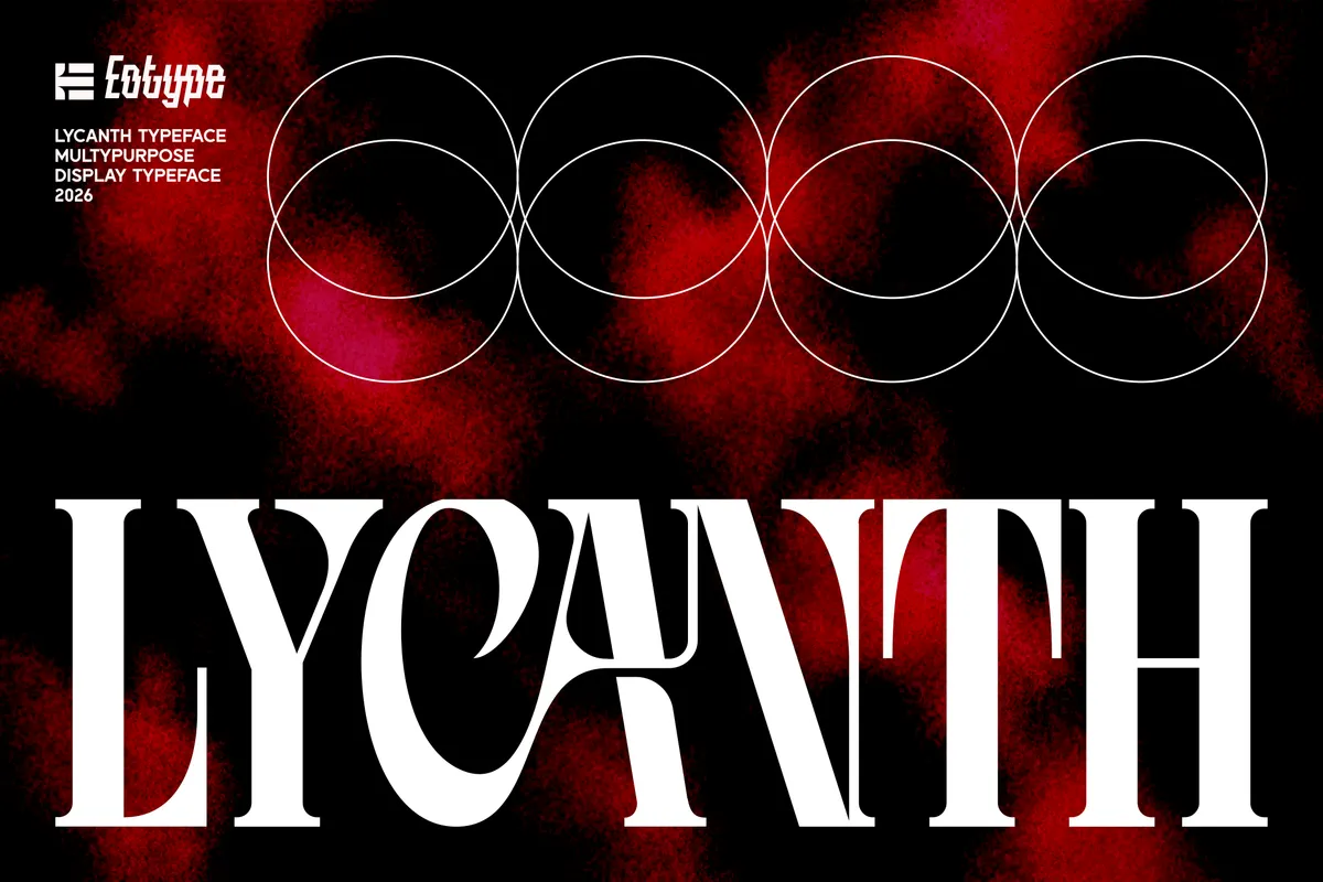 Lycanth - Dramatic Serif Display Font