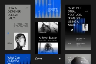 Automation Instagram Pack Canva Template