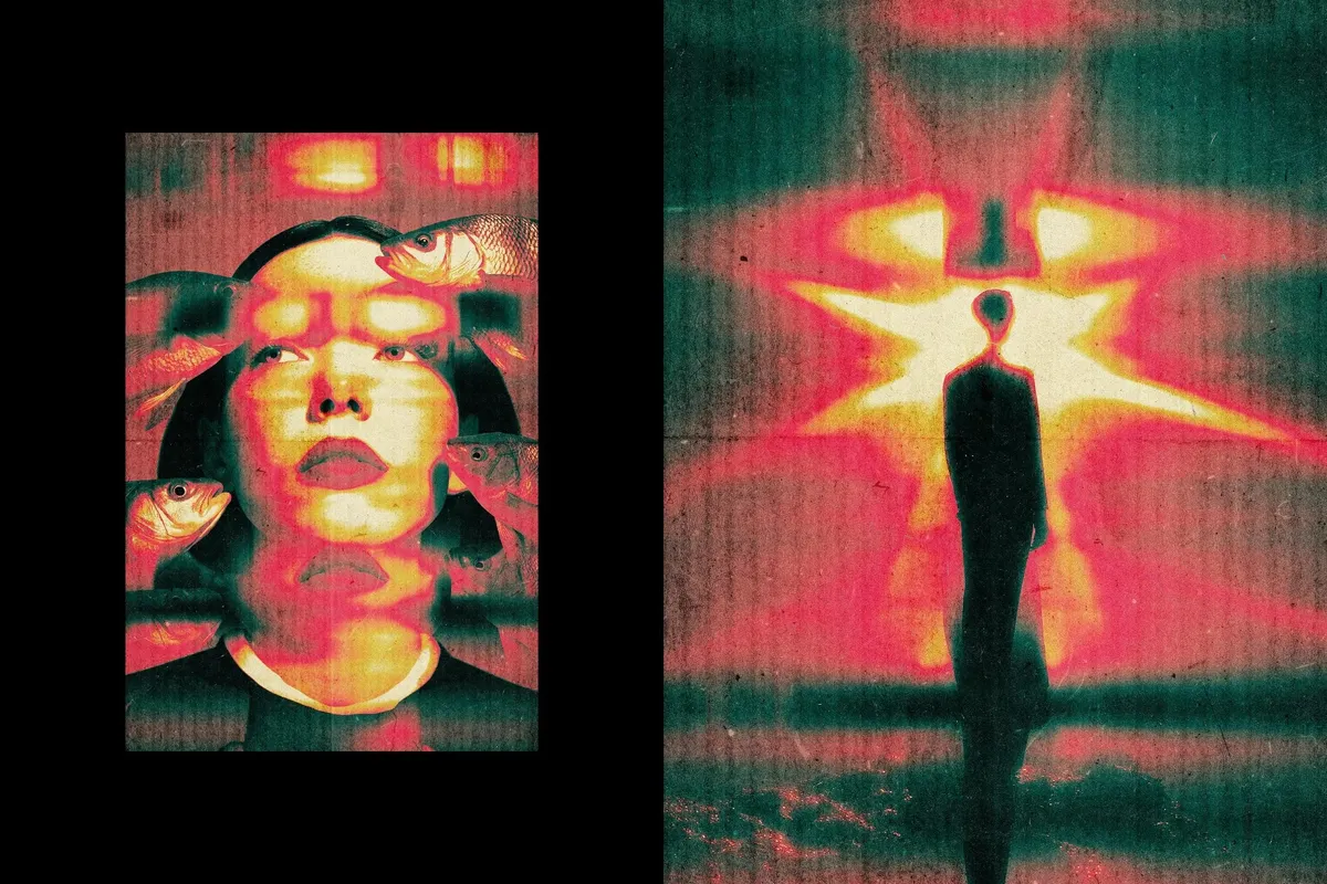 Acid Copier Photo Effect