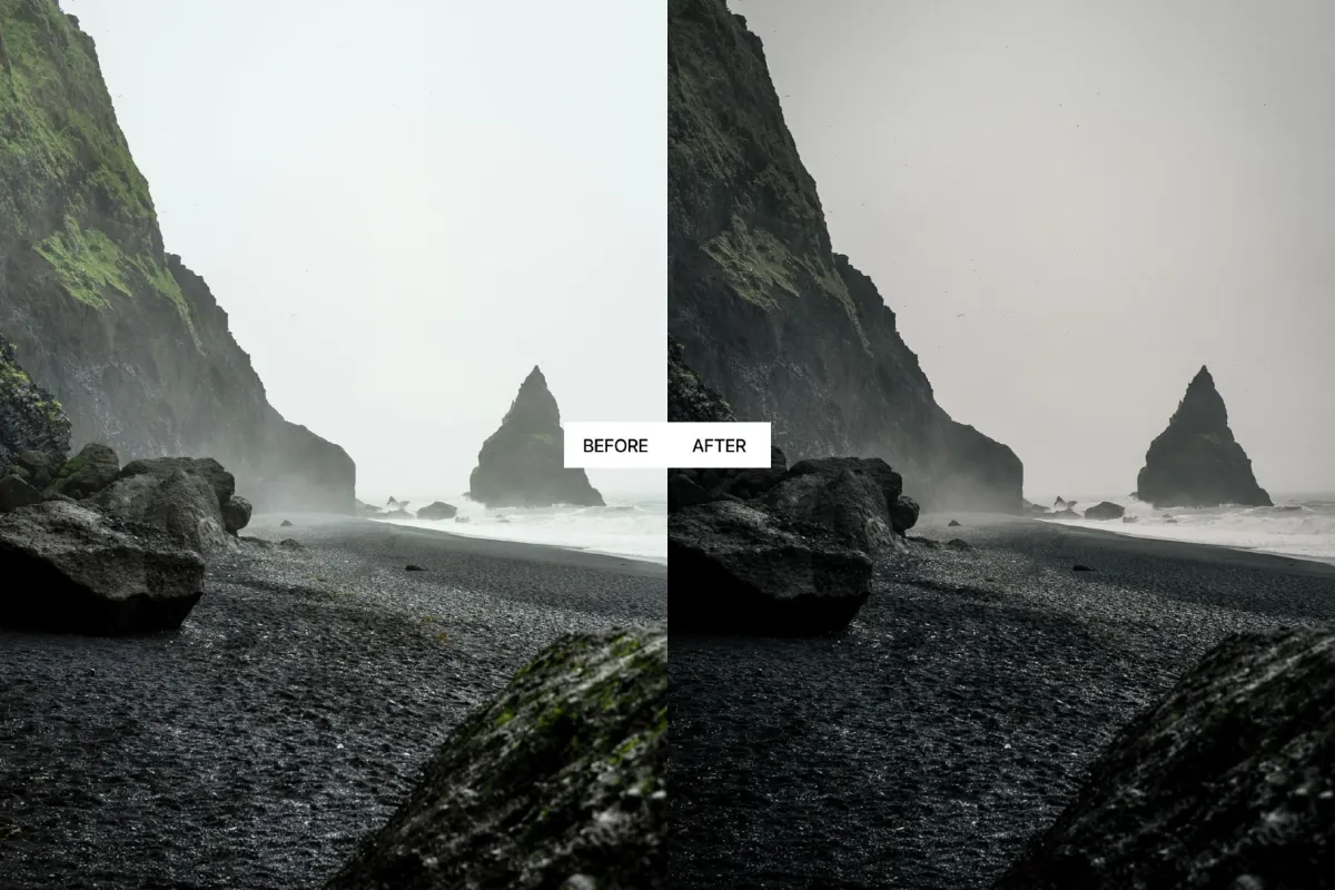 Dark Desaturated Lightroom Presets