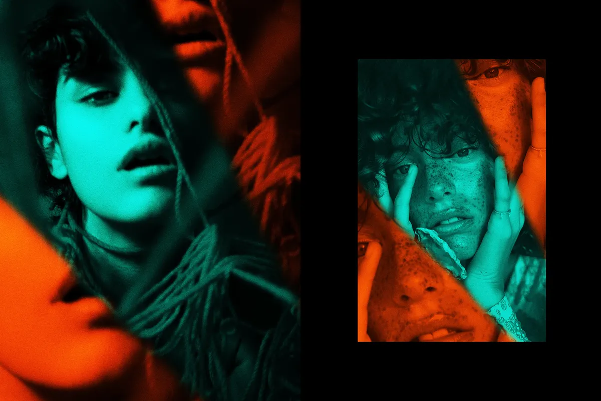Prismatic Pieces Photo Effect
