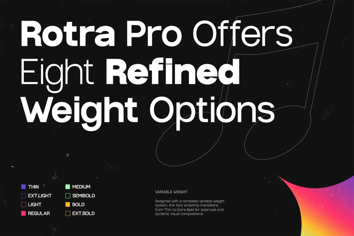 GC Rota Pro - Modern Grotesque Sans Font