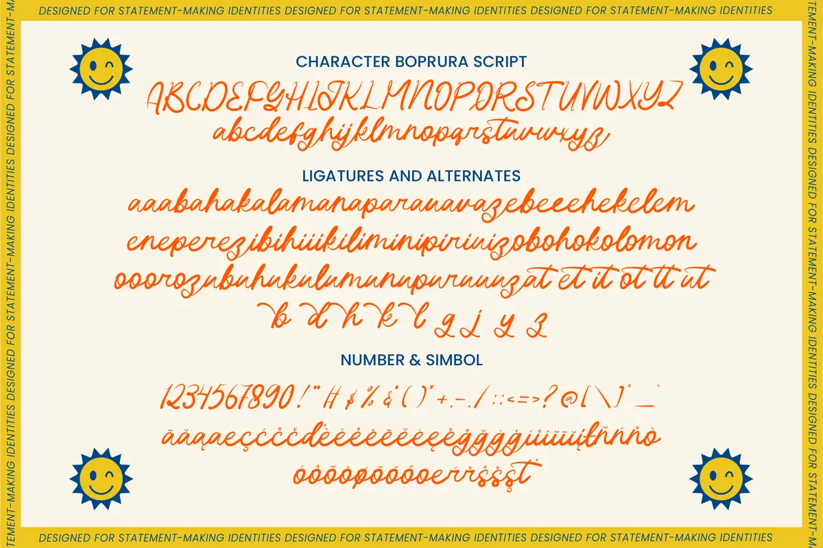 Boprura - Groovy 70s Serif & Script Font Duo