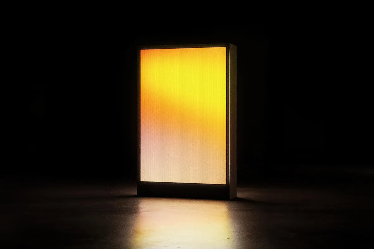 Vertical Digital Screen Mockup